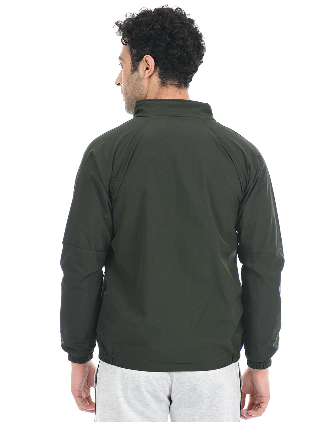 Cloak & Decker by Monte Carlo Men Solid Green Sweatshirt